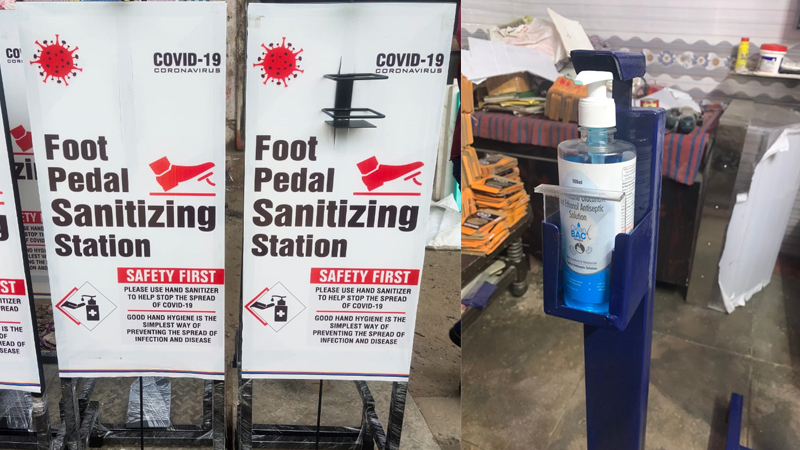 Sanitizer Stand
